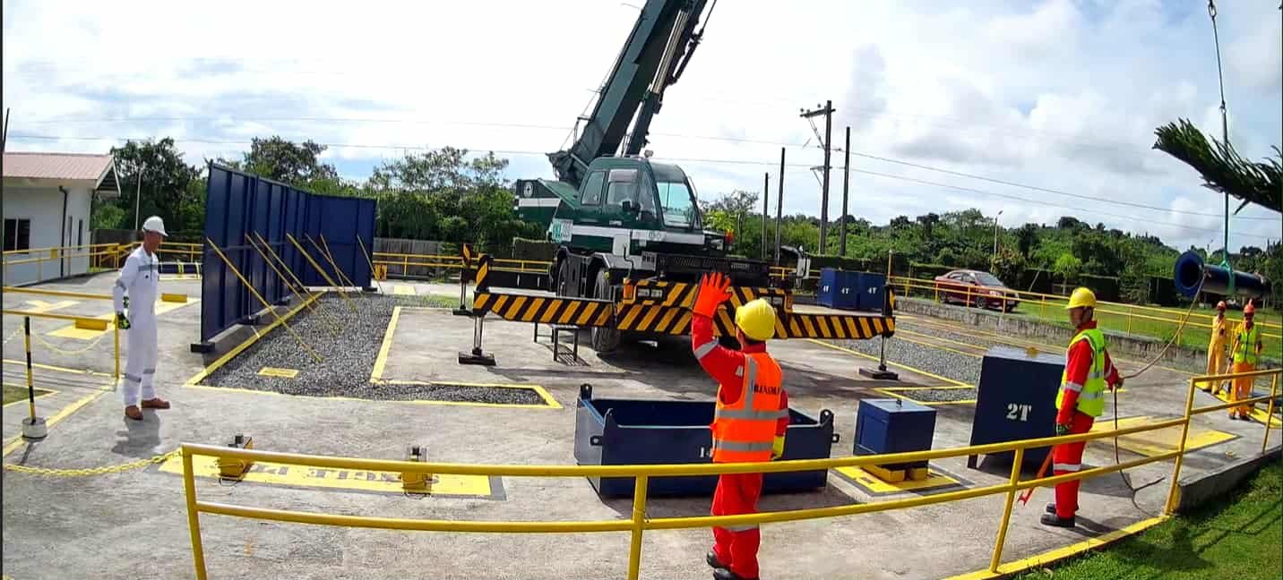 Technical lifting and crane operations training at COMPASS